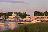 The bay during sunset